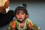 Indian baby with big eyes