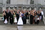 Family formal wedding photography Mormon Temple LDS Temple Oakland