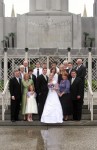 Family formal 2 wedding Mormon Temple LDS Temple Oakland