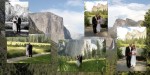 formal bridal photos around yosemite valley, bride and groom in yosemite national park
