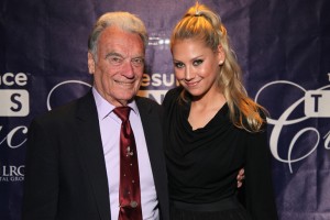Anna Kournikova and other at the Esurance Tennis Classic Charity Gala at the Osher Jewish Community Center in San Rafael
