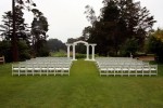 Wedding Lawn Seascape golf course in Aptos CA. Wedding photo