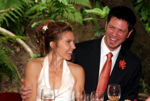 You could not fake this moment for a million dollars. Candid wedding photography.